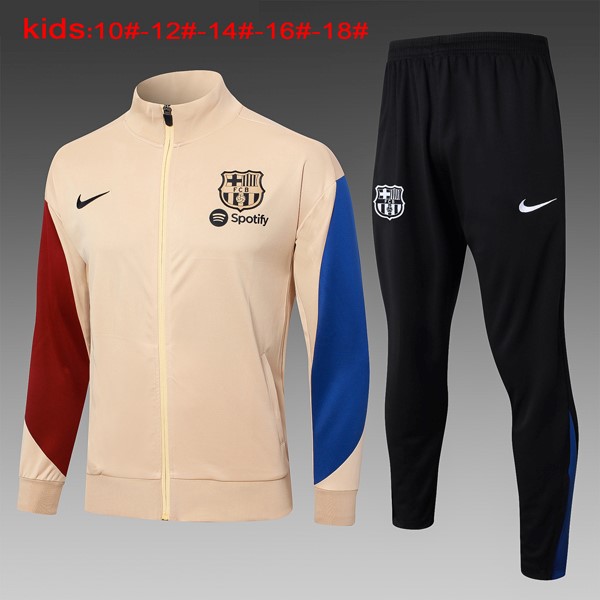 Niños Chandal Barcelona 2024/25 Amarillo Azul 3